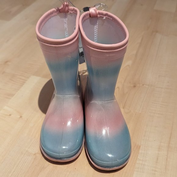 Carter's Toddler Girls Daisy Rain Boots - Infant, Brand New, Never Worn! - Picture 1 of 6
